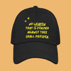 Black Hat - No Weapon That Is Formed Against Me Shall Prosper (Isaiah 54: 17)
