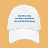 White Hat - I Shall Not Die But Live To Declare The Works Of The Lord (Psalm 118: 17)